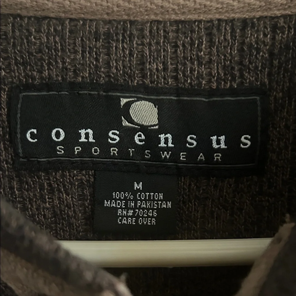 Men's Classic Brown Long Sleeve Shirt